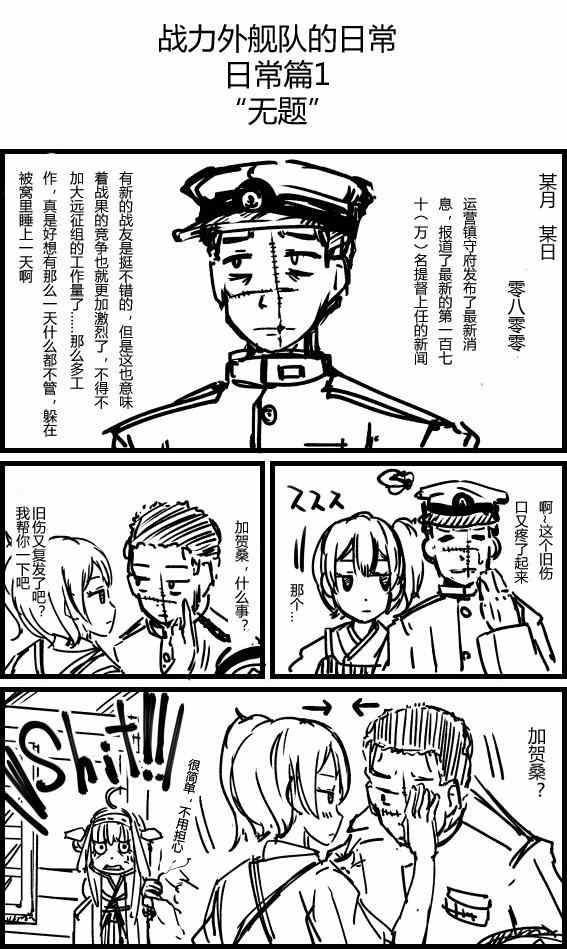 《舰Colle的一些事》漫画 日常篇1-7