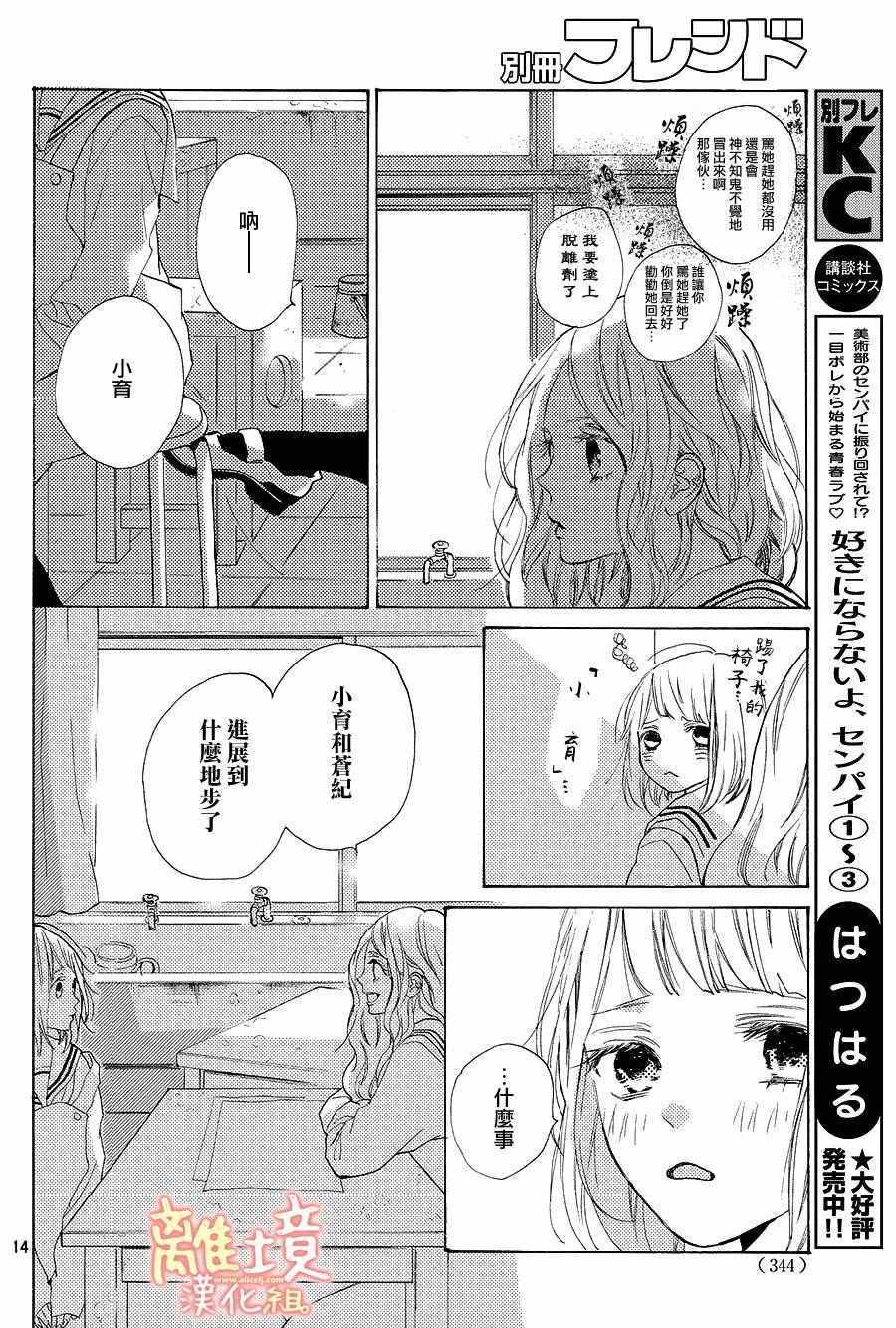 《学长、我不会喜欢你的》漫画 015话