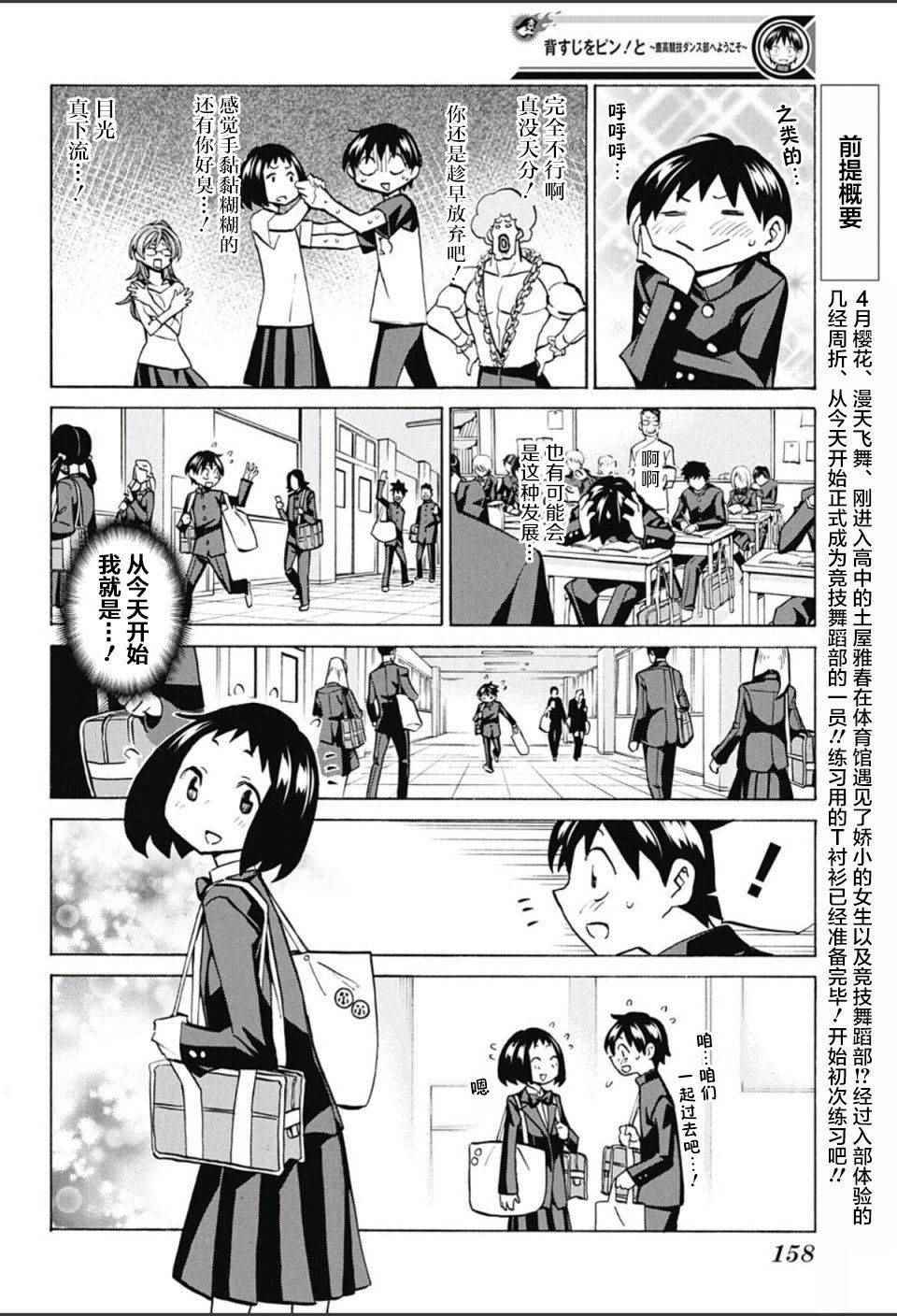 《傲首热舞 欢迎光临鹿高竞技舞蹈部》漫画 欢迎光临鹿高竞技舞蹈部 004话