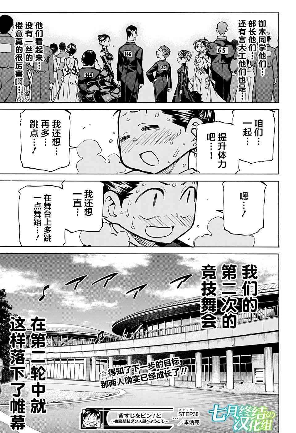 《傲首热舞 欢迎光临鹿高竞技舞蹈部》漫画 傲首热舞 036话