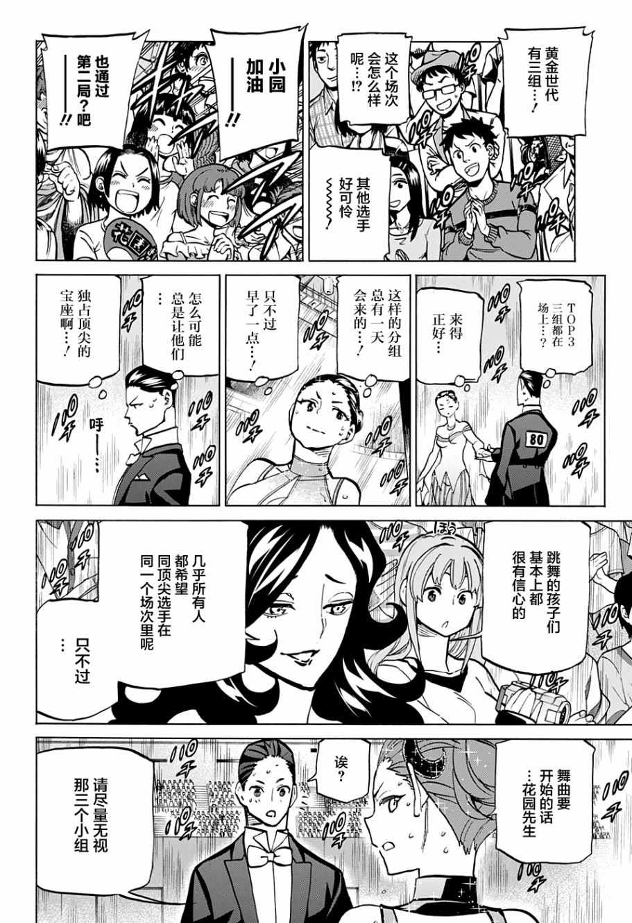 《傲首热舞 欢迎光临鹿高竞技舞蹈部》漫画 傲首热舞 054话