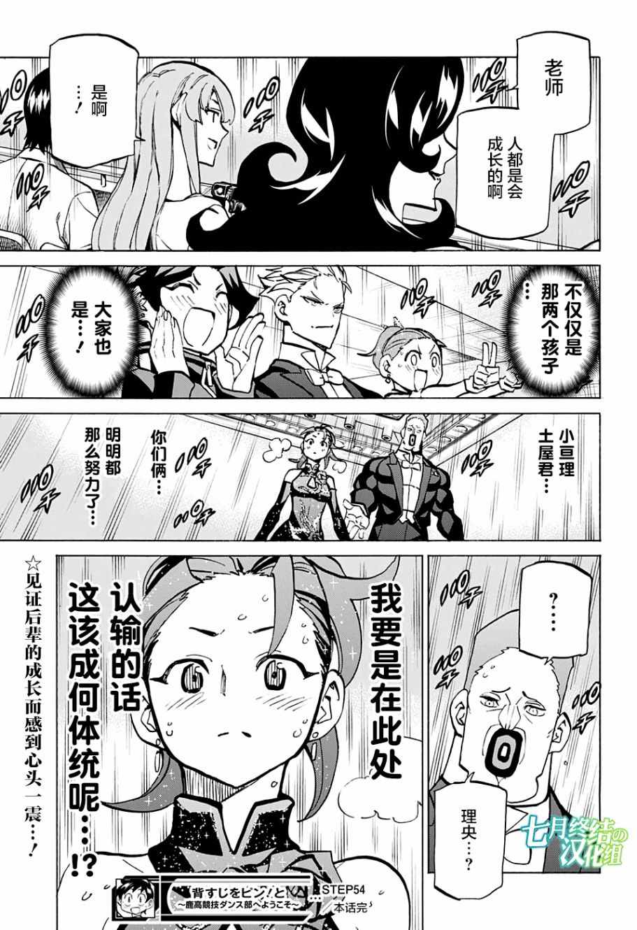 《傲首热舞 欢迎光临鹿高竞技舞蹈部》漫画 傲首热舞 054话