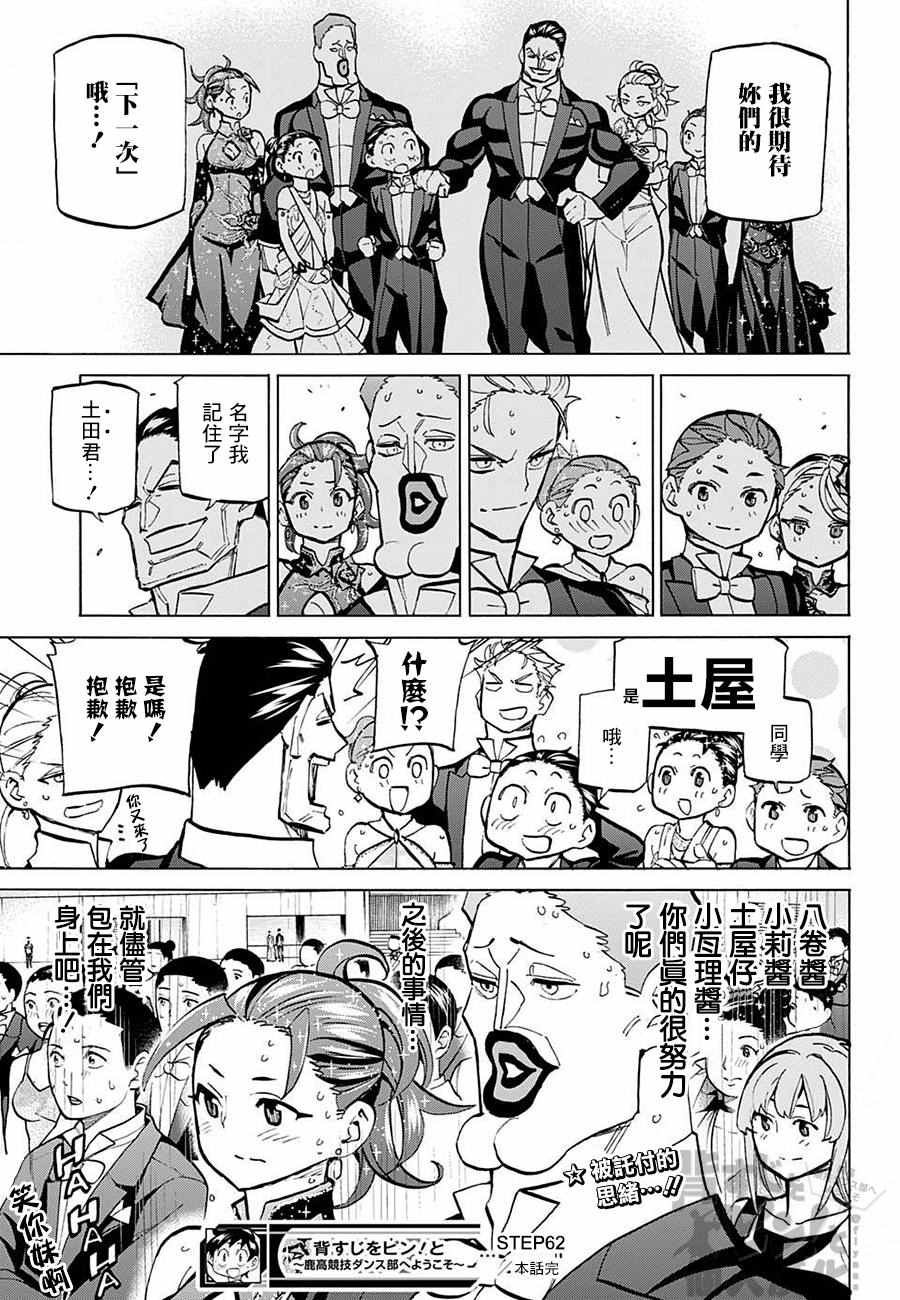 《傲首热舞 欢迎光临鹿高竞技舞蹈部》漫画 傲首热舞 062话