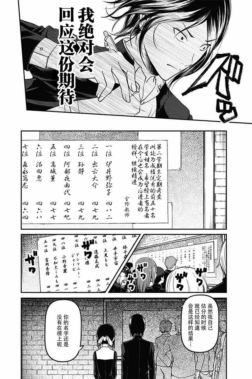 《辉夜大小姐想让我告白 ~天才们的恋爱头脑战~》漫画 恋爱头脑战 周刊95