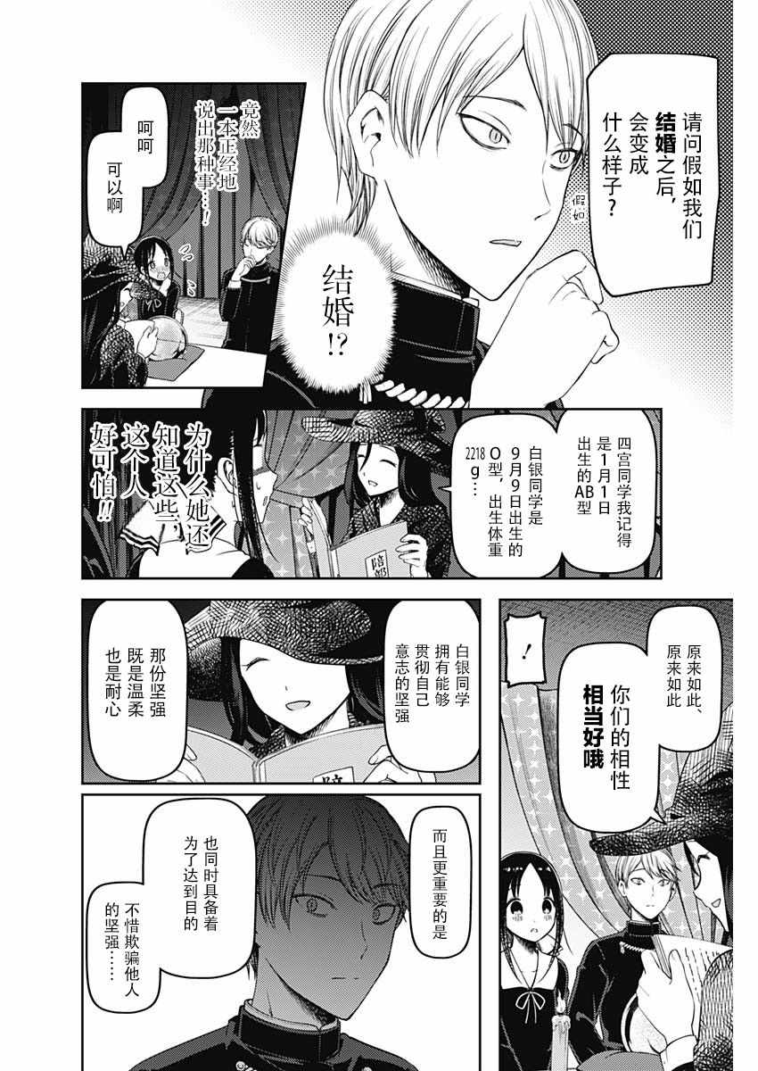 《辉夜大小姐想让我告白 ~天才们的恋爱头脑战~》漫画 恋爱头脑战 周刊121