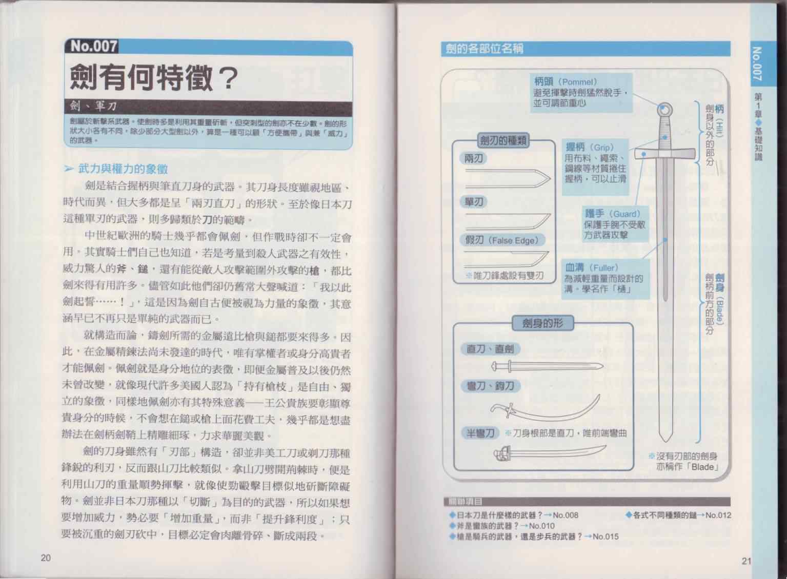 《图解近身武器》漫画 001卷