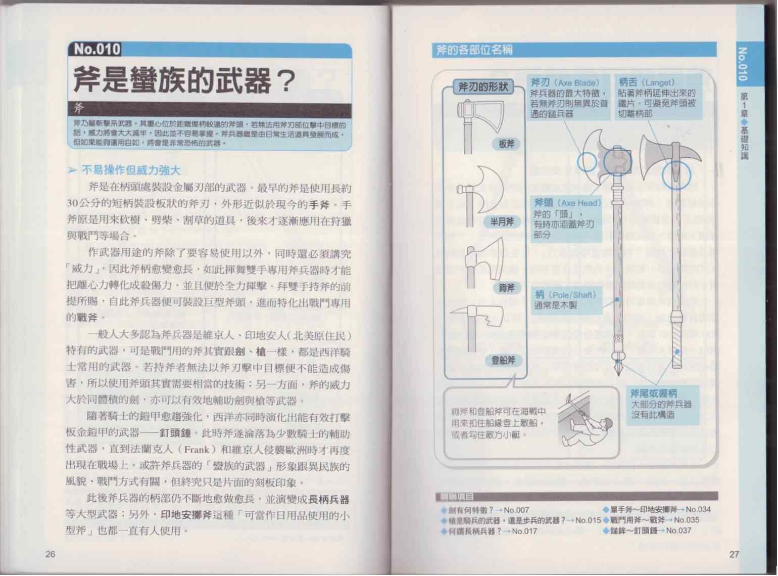 《图解近身武器》漫画 001卷