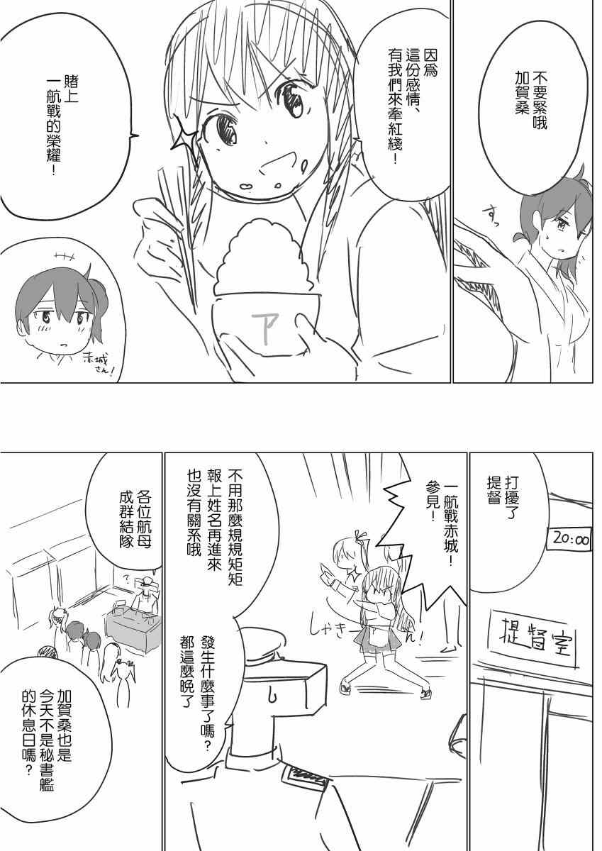 《脑内镇守府剧场》漫画 夜战