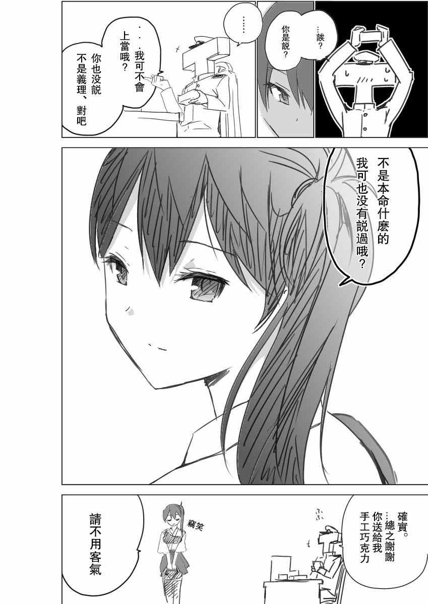 《脑内镇守府剧场》漫画 情人节