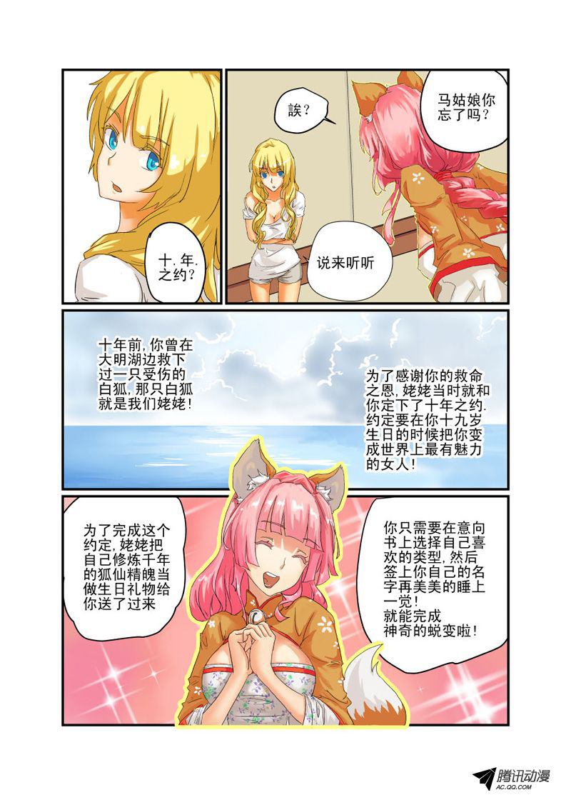 《今天开始做女神》漫画 第01话