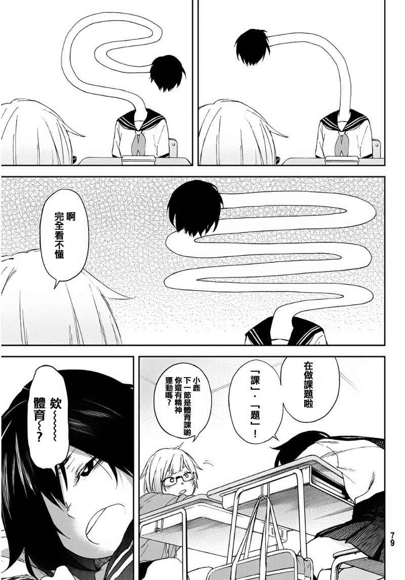 《娇羞的她是长头妖怪》漫画 002集