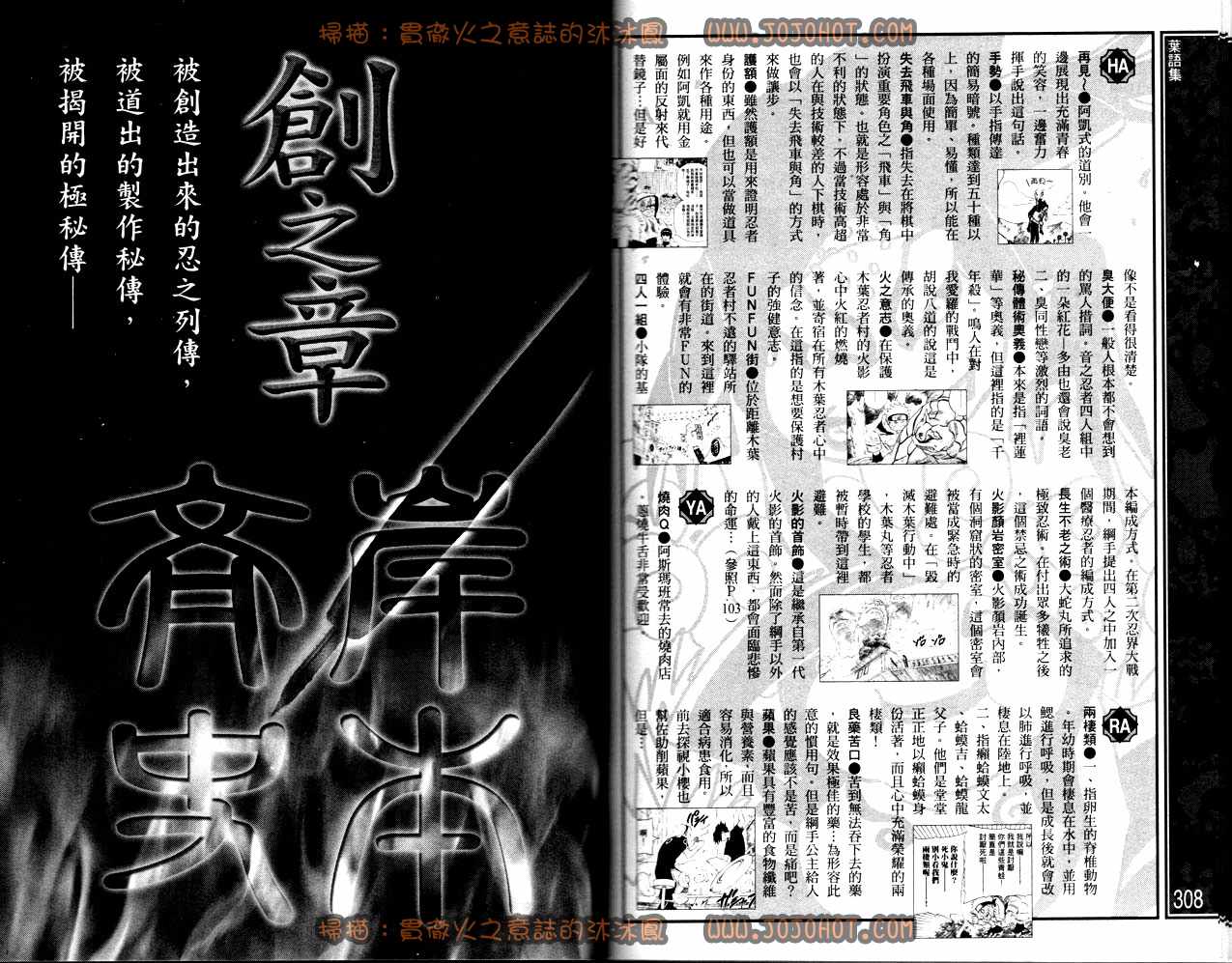 《火影忍者》漫画 斗之书