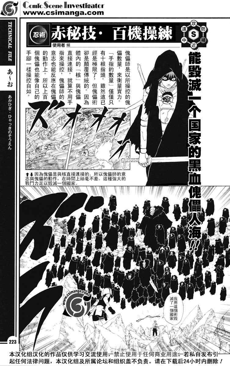 《火影忍者》漫画 者之书