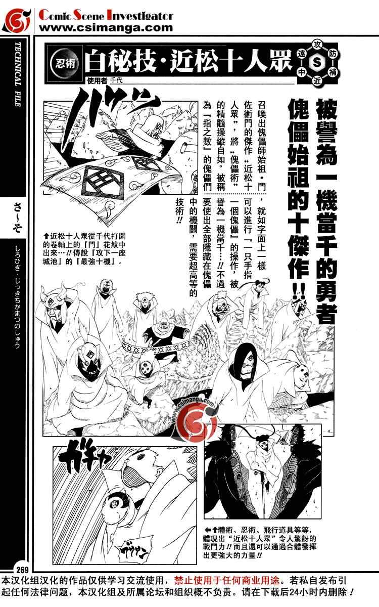 《火影忍者》漫画 者之书