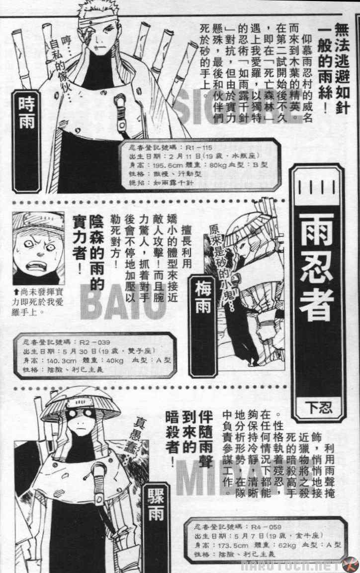 《火影忍者》漫画 临之书