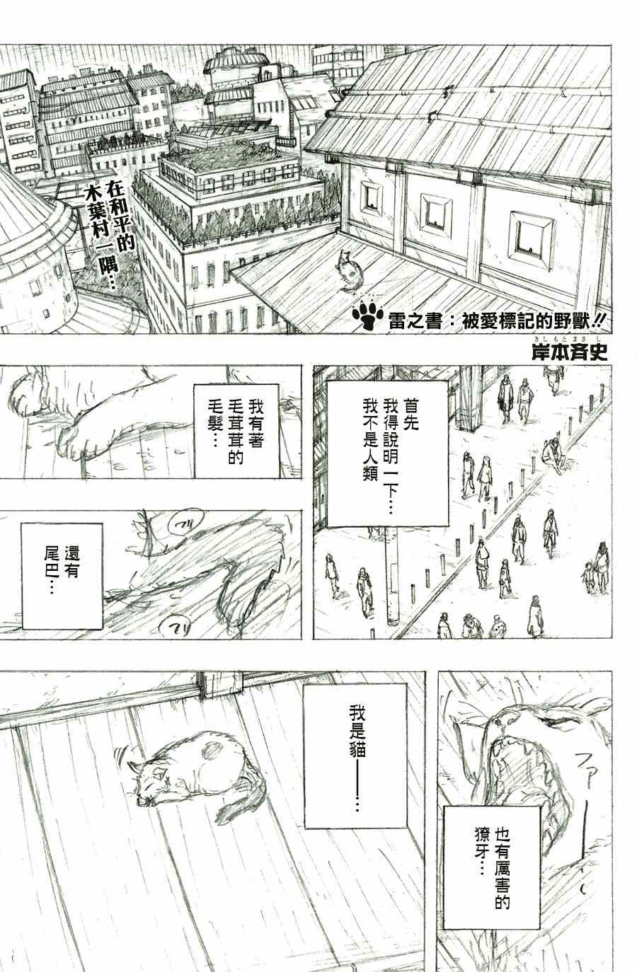 《火影忍者》漫画 雷之书