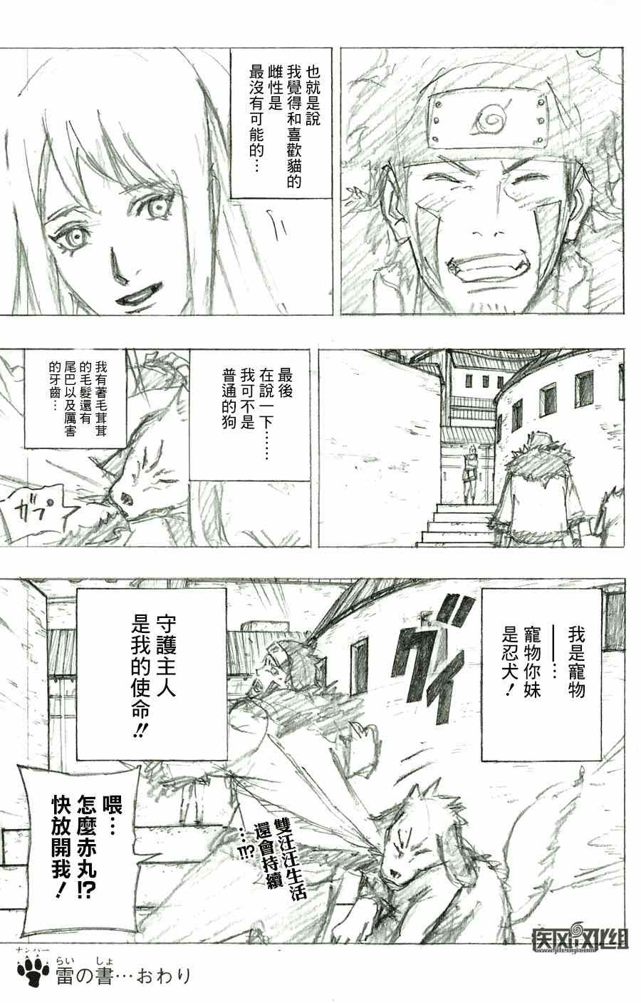 《火影忍者》漫画 雷之书