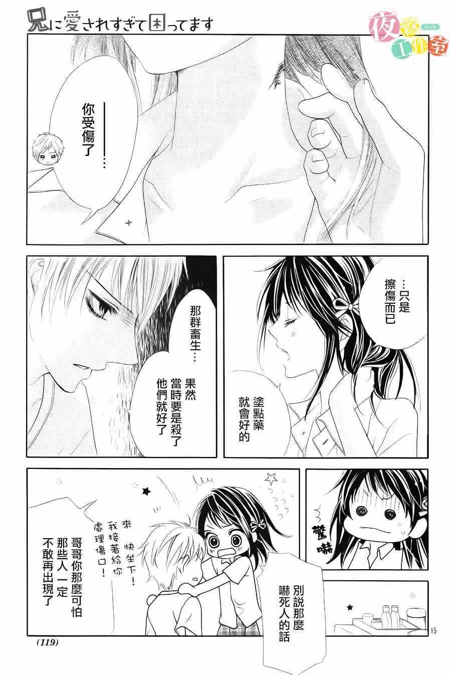 《哥哥太爱我了怎么办》漫画 003话