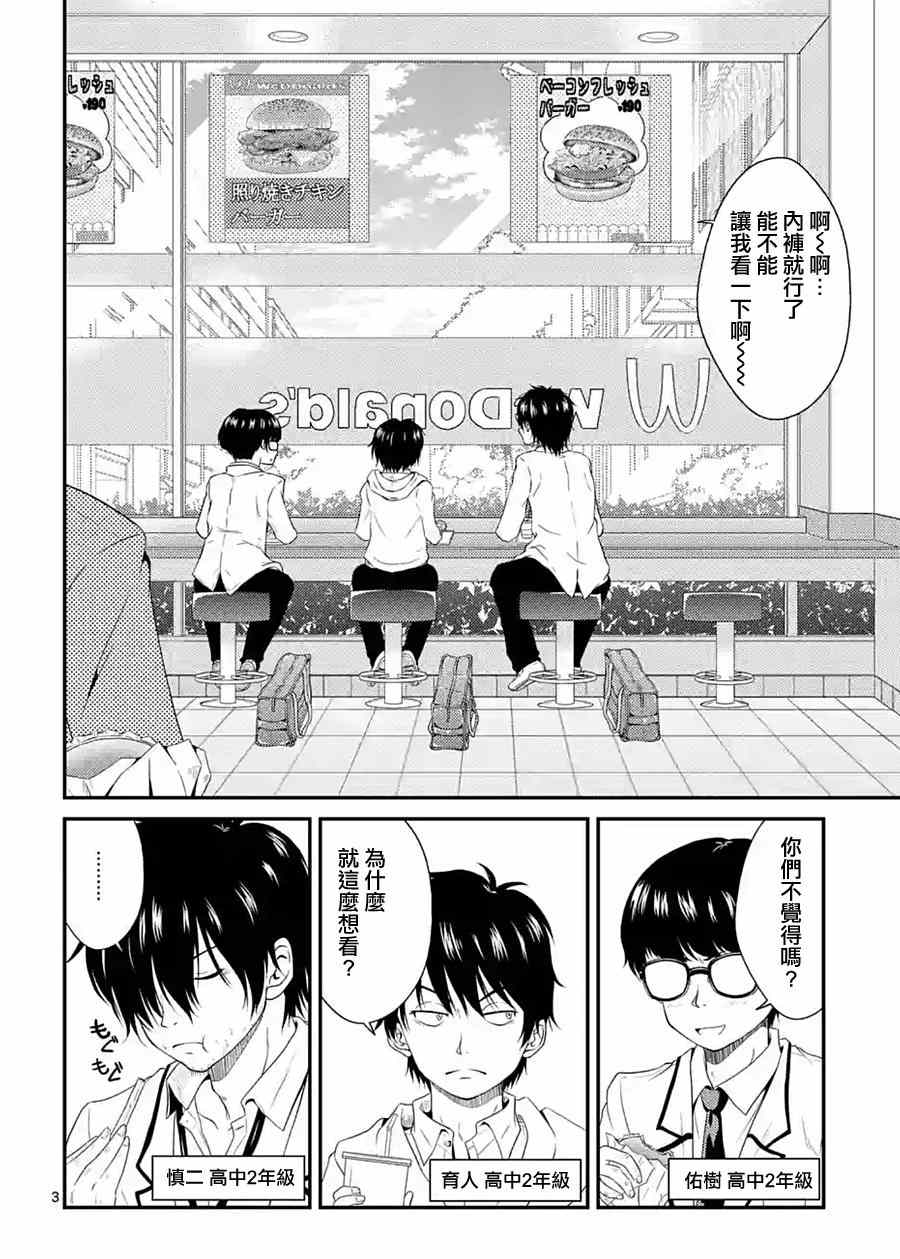 《是想要看这里吗？》漫画 001话