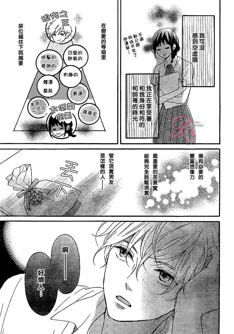 《烦恼着恋爱的惠莉》漫画 001话