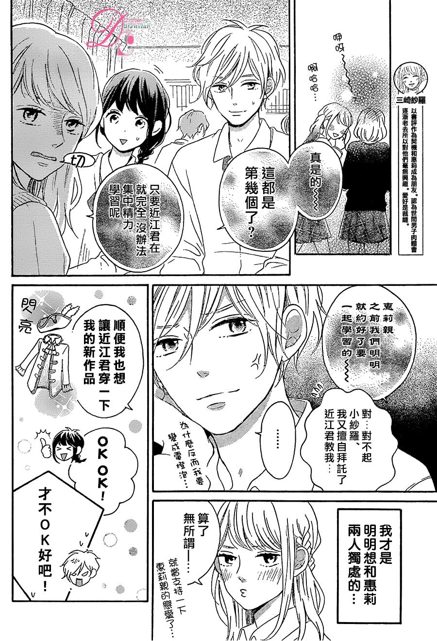 《烦恼着恋爱的惠莉》漫画 008话