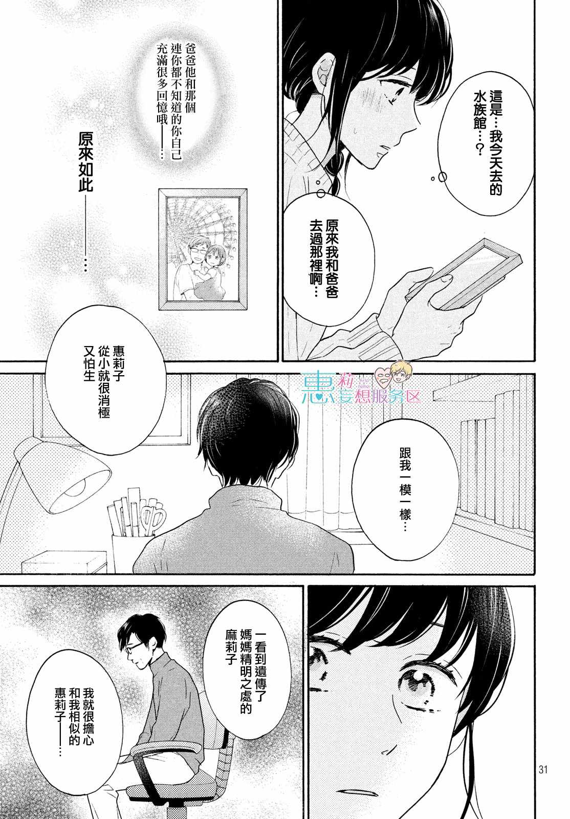 《烦恼着恋爱的惠莉》漫画 032集