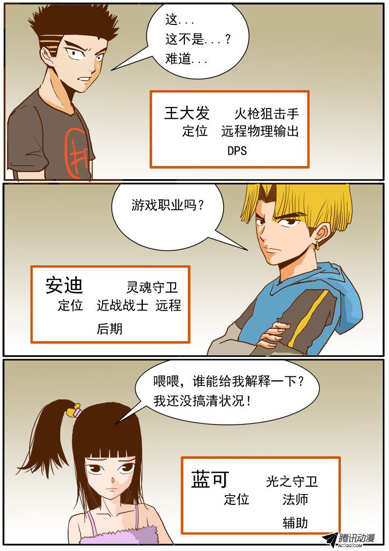 《超神游戏》漫画 001话