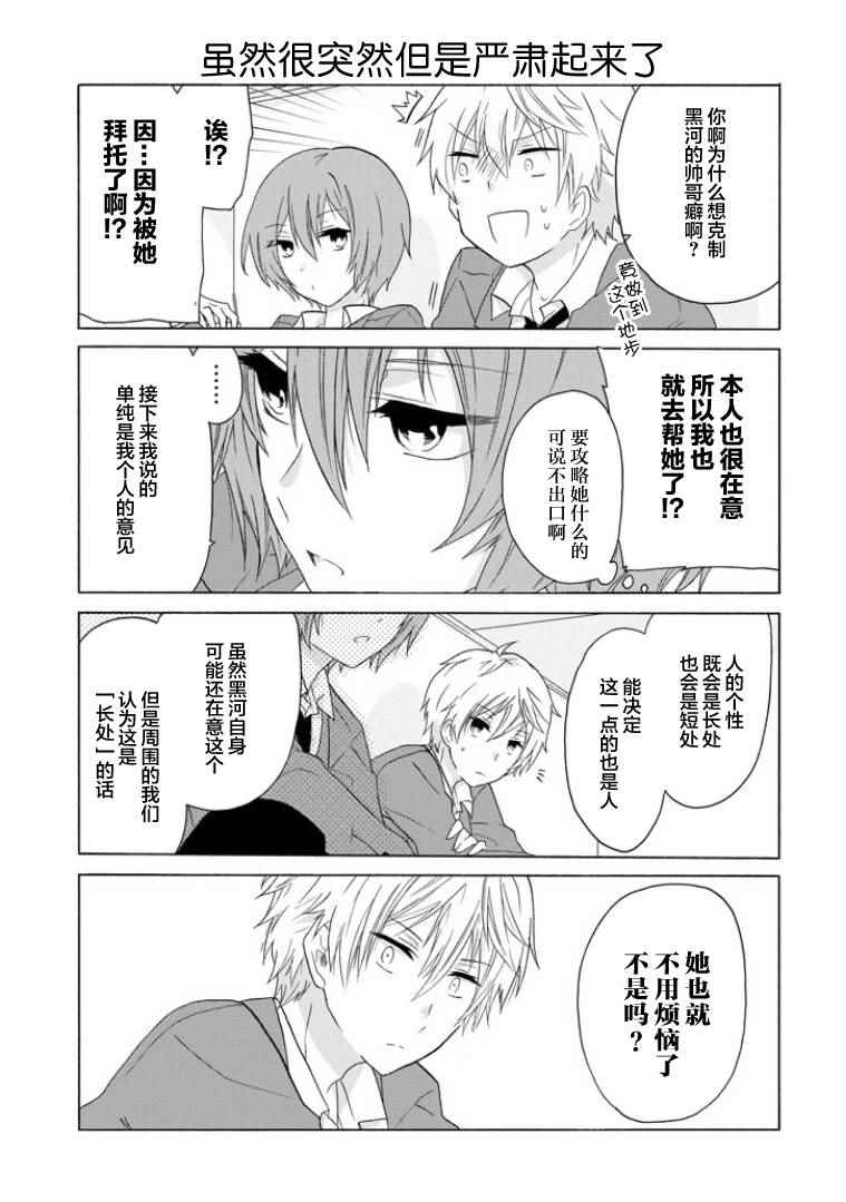 《就算是高岭之花也要攻略！》漫画 004话