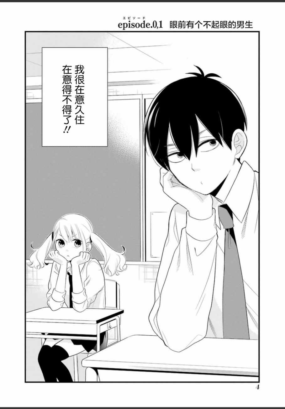 《久住君，会察言观色吗》漫画 0.1话