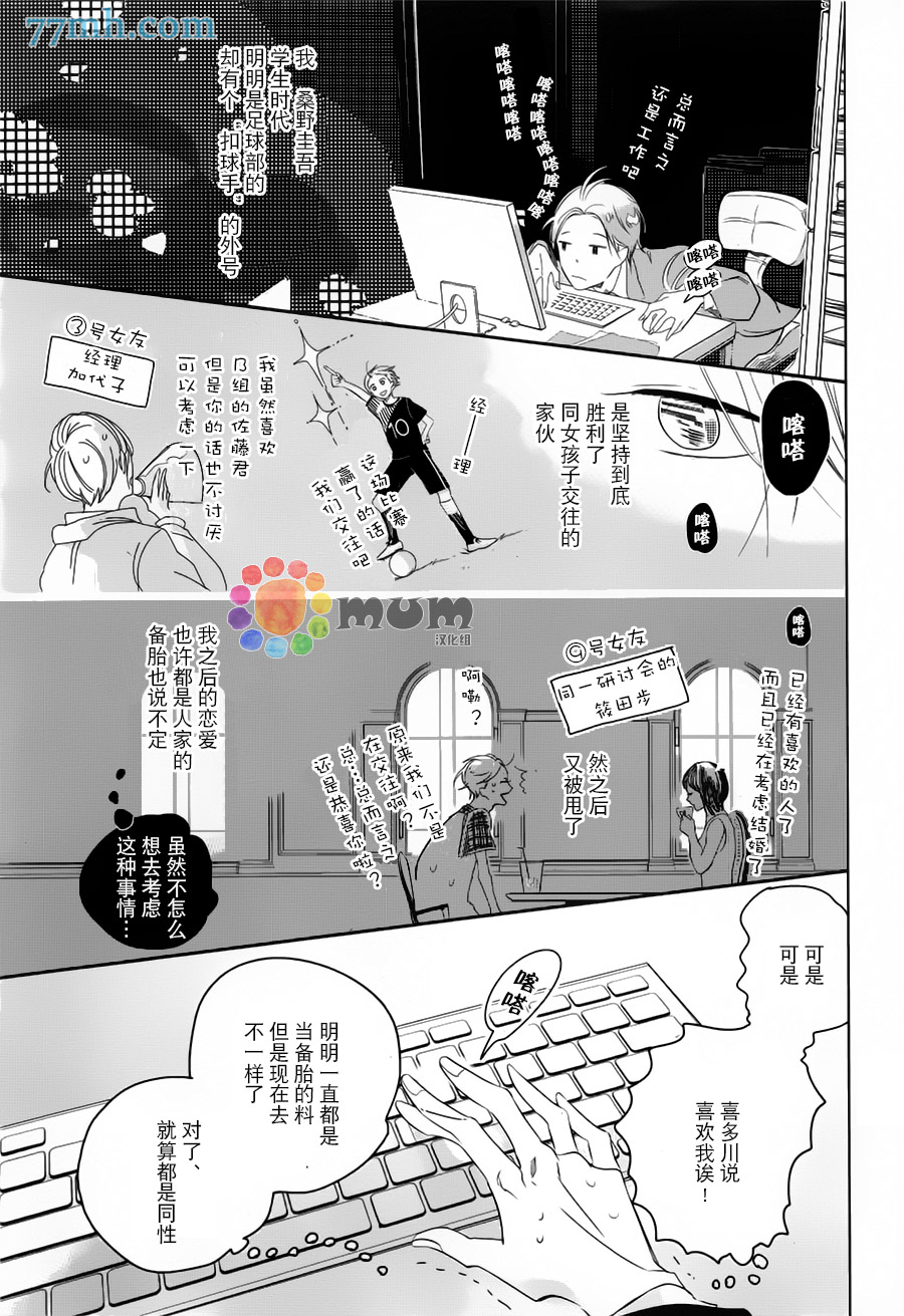 《欢脱忘形的恋爱》漫画 01话