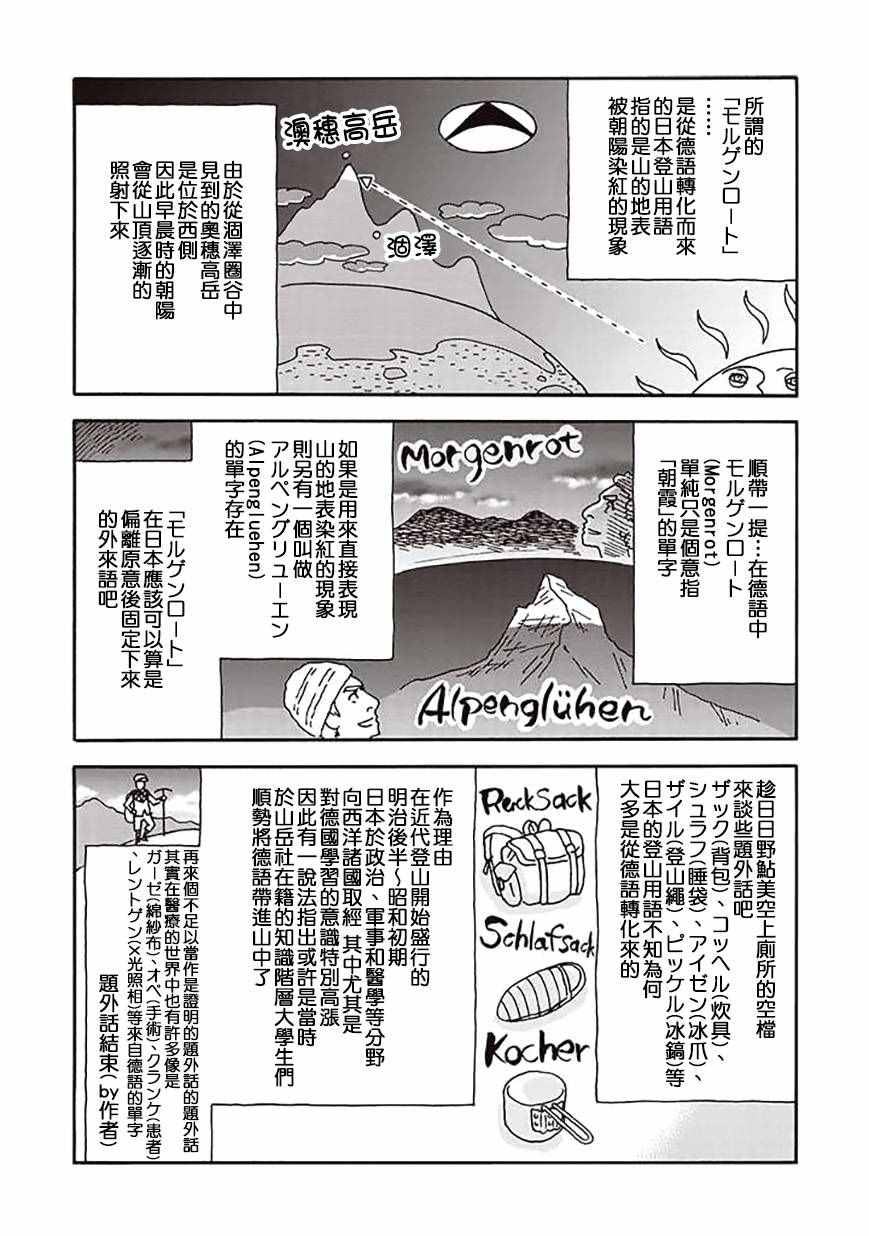 《山与食慾与我》漫画 033话