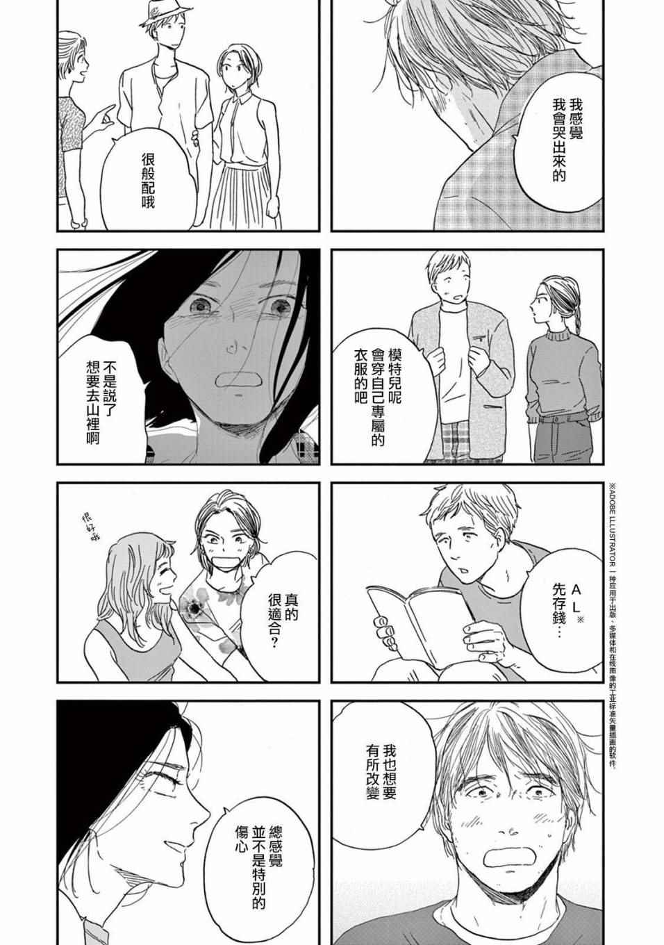 《WHITE NOTE PAD》漫画 005话