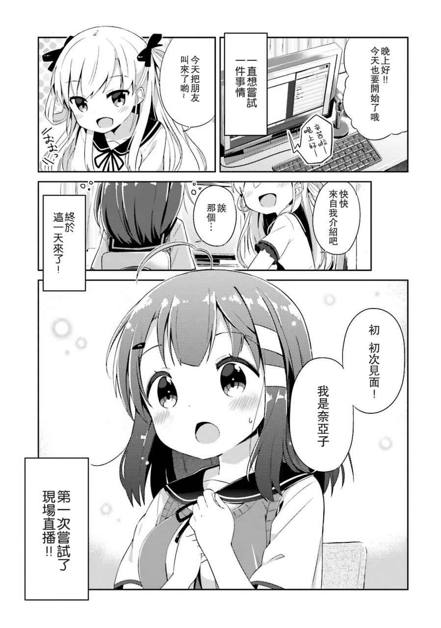 《奈亚子的现场直播！》漫画 001话