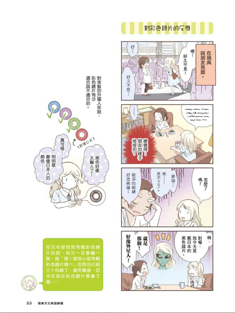 《北欧女孩日本生活好吃惊》漫画 日本生活好吃惊 003卷