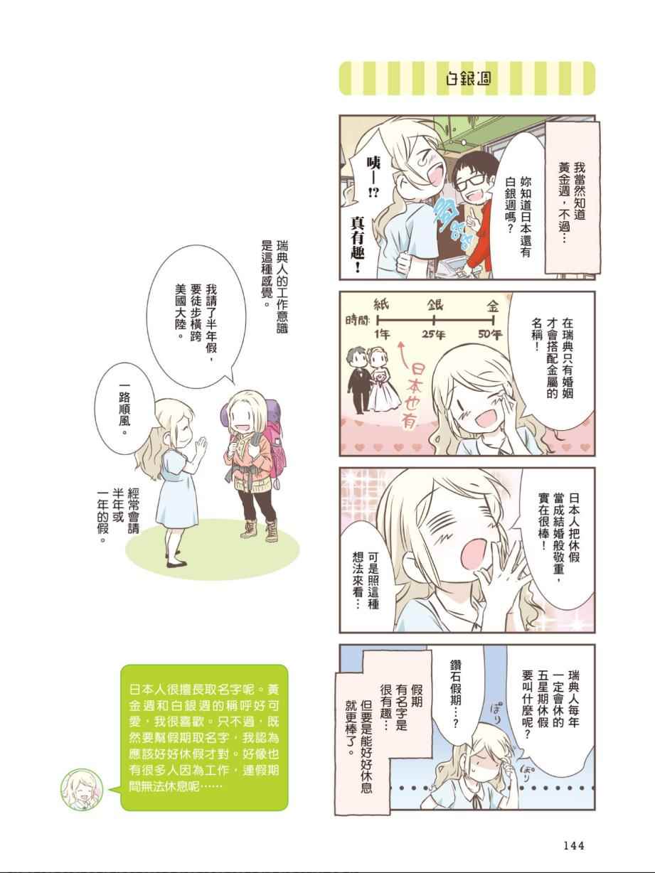 《北欧女孩日本生活好吃惊》漫画 日本生活好吃惊 003卷