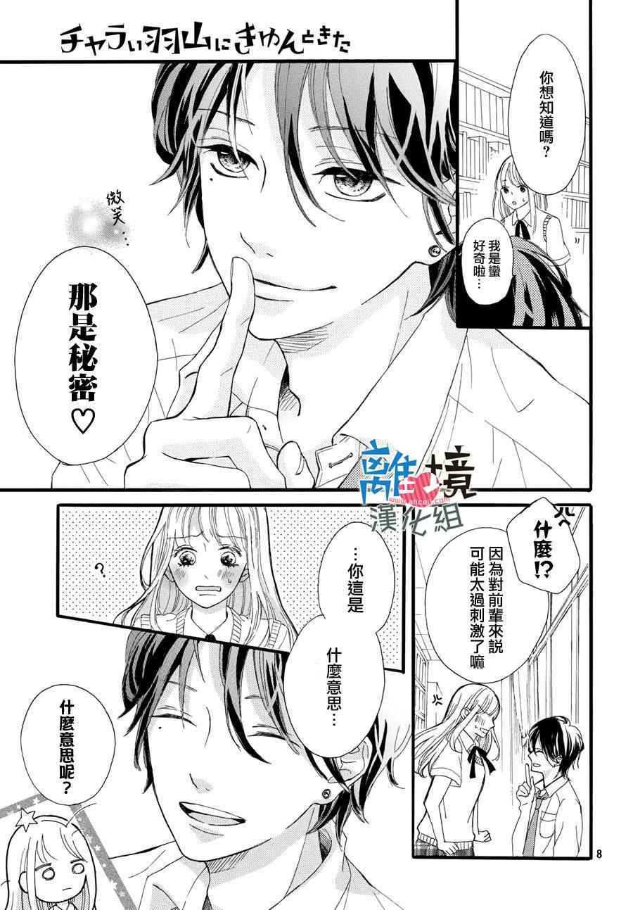 《让我心动不已的轻浮学弟羽》漫画 轻浮学弟羽 001话