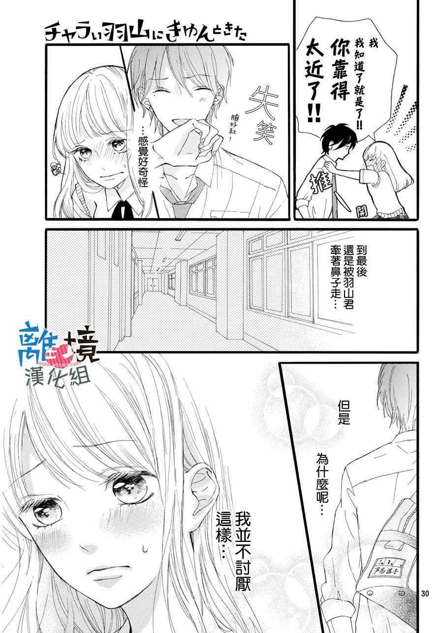 《让我心动不已的轻浮学弟羽》漫画 轻浮学弟羽 001话