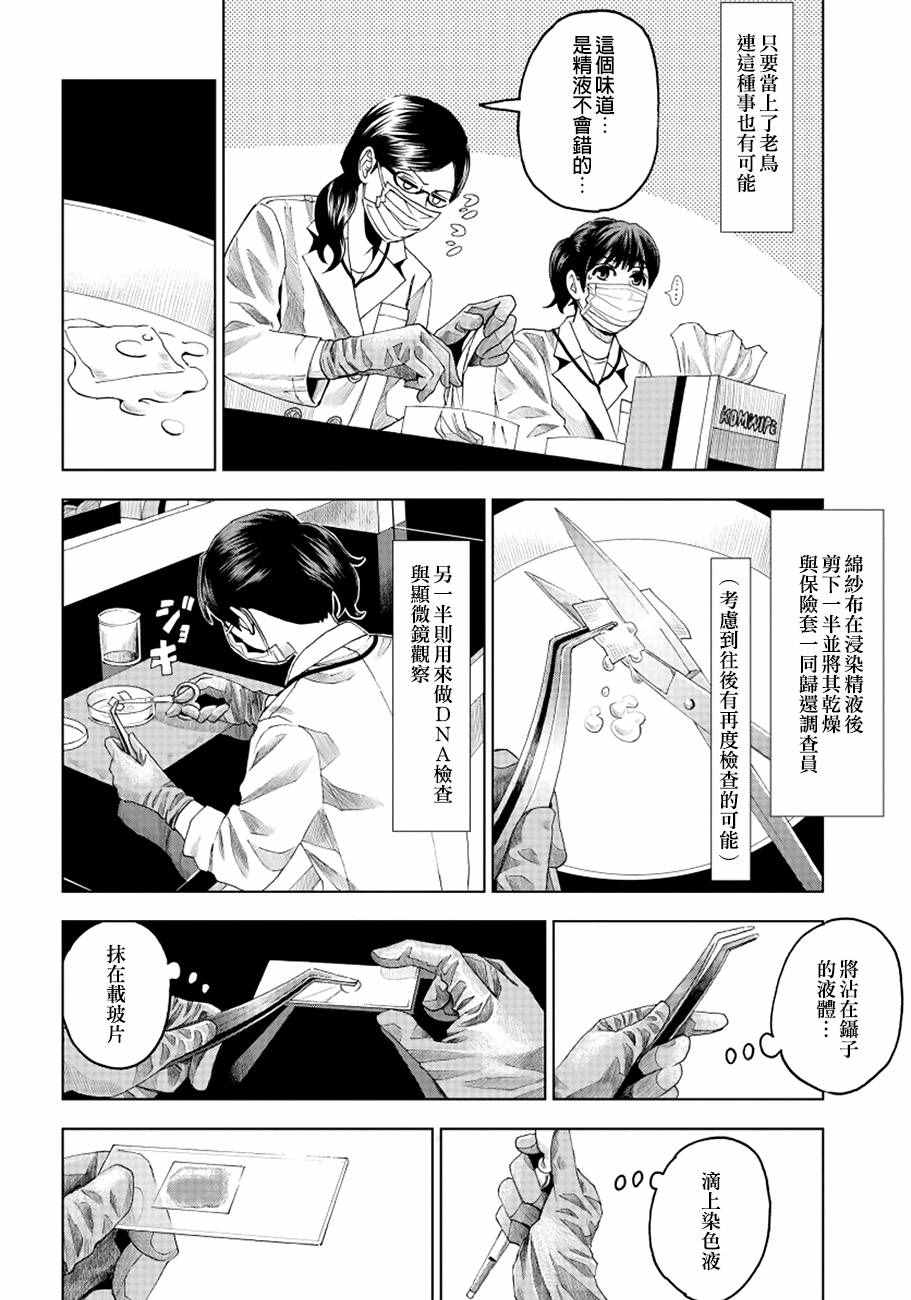 《追缉线索：科搜研法医研究员的追想》漫画 研究员的追想 008话