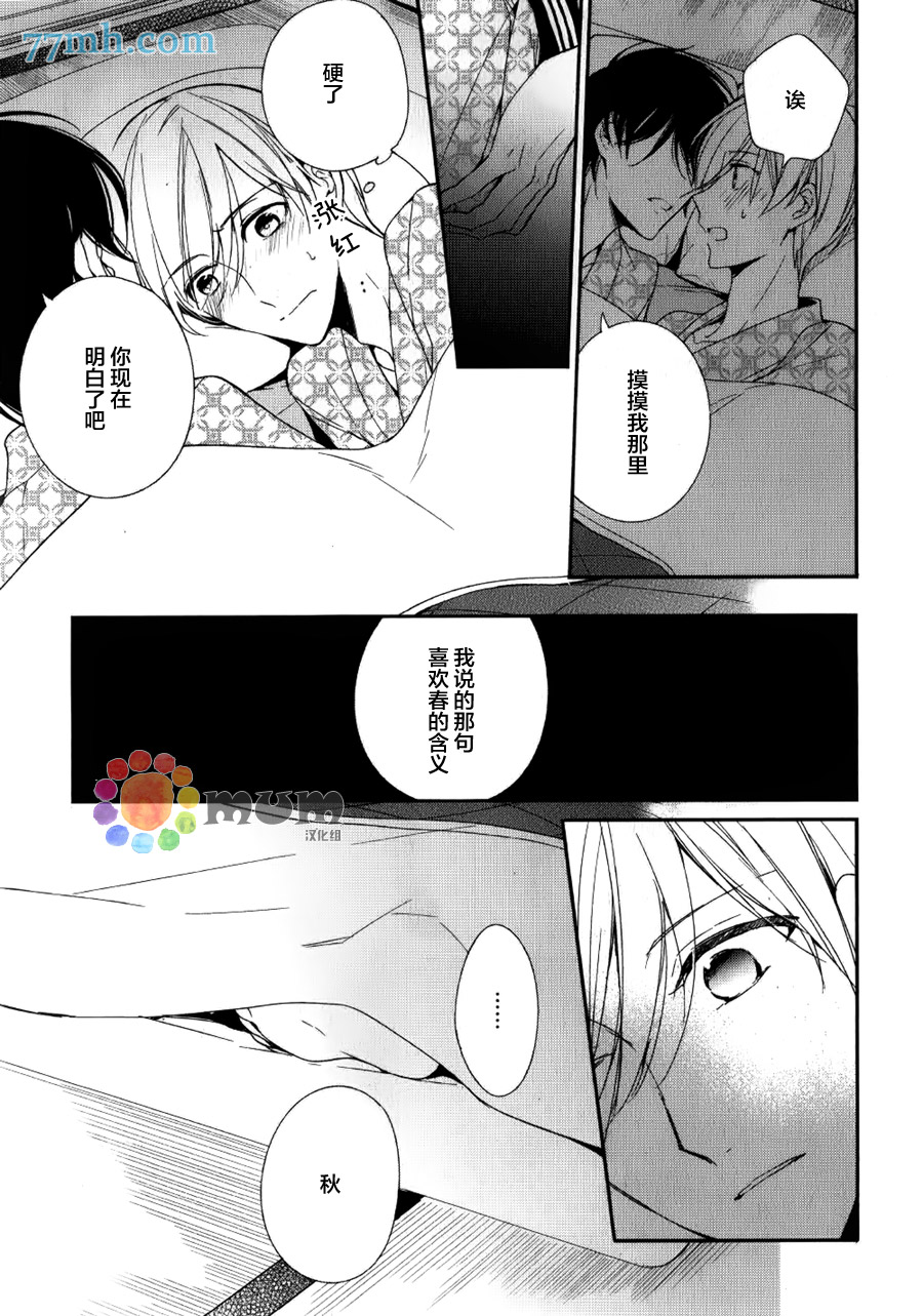 《炫目的爱恋》漫画 003话