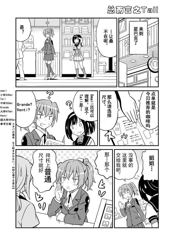 《舰队colle日常漫画》漫画 舰队日常漫画 001-120话