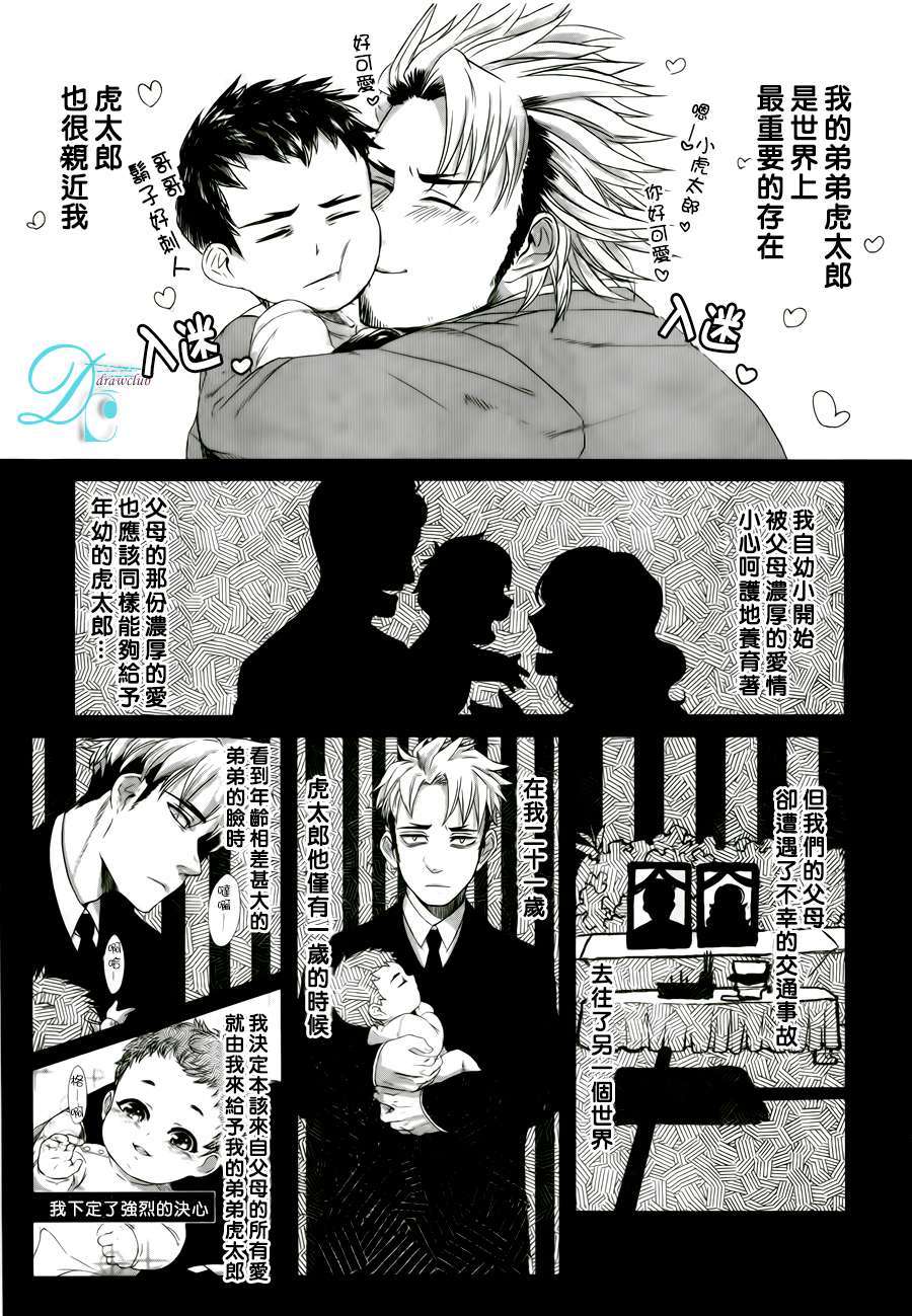 《和哥哥一起》漫画 001话