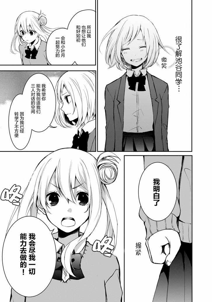 《戴着面具的池谷同学》漫画 池谷同学 009话