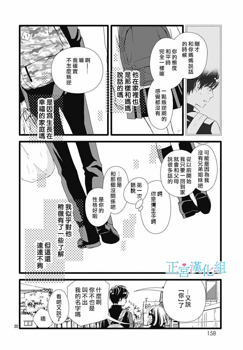 《普通的恋子酱》漫画 020话