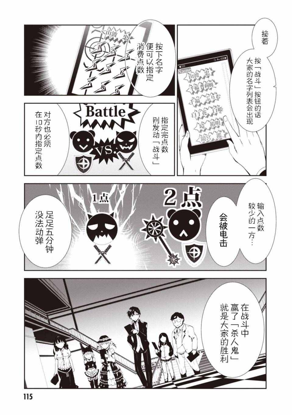 《炼狱死亡游戏》漫画 003话