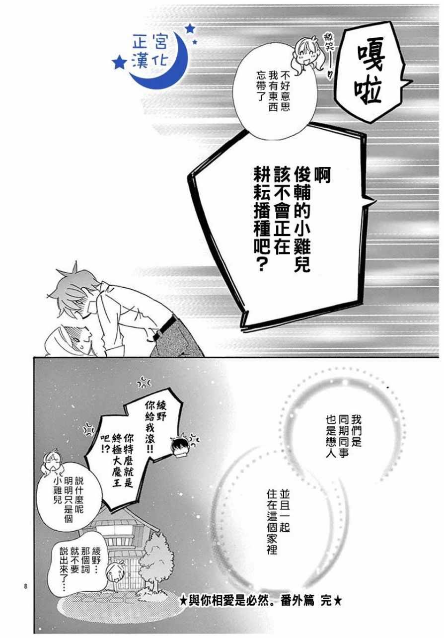 《与你相爱是必然》漫画 番外02