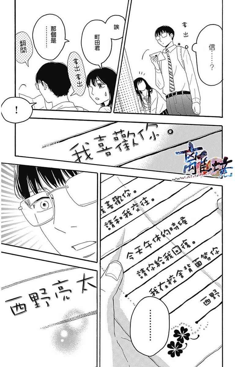 《町田君的世界》漫画 003话