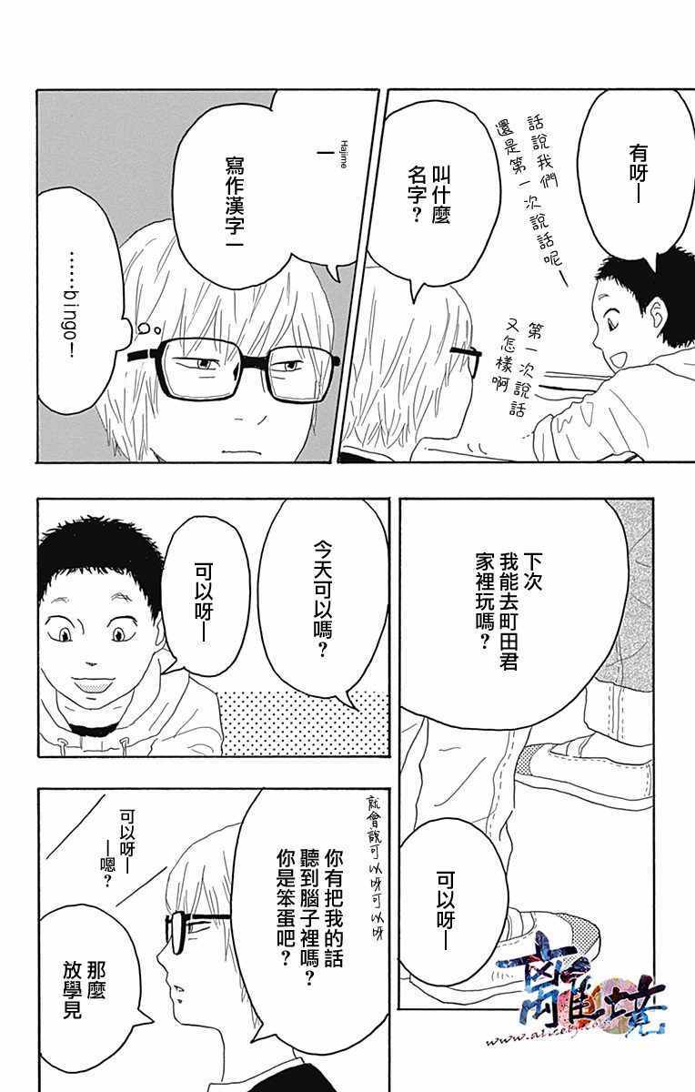 《町田君的世界》漫画 010话