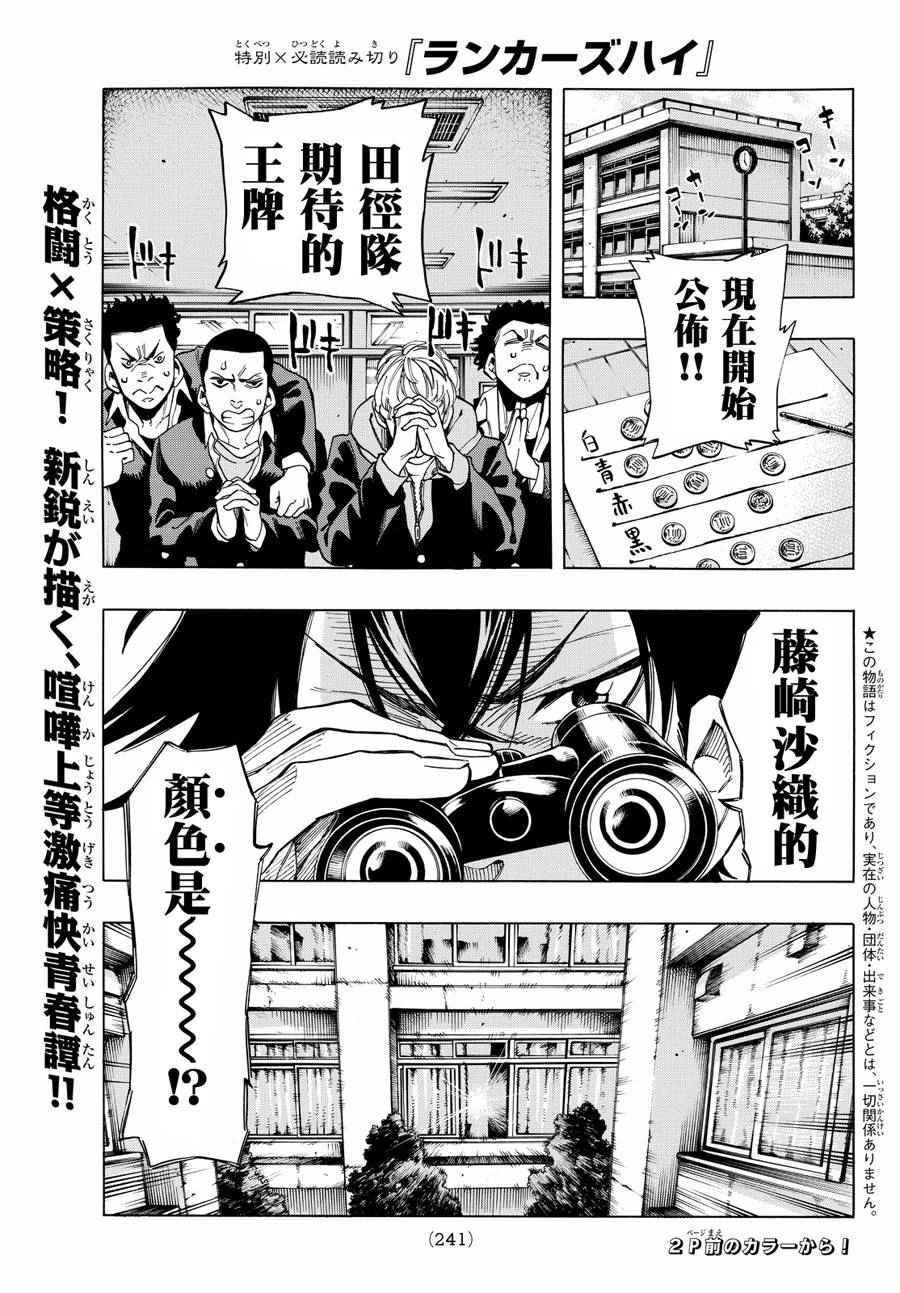 《Rankers high》漫画 短篇