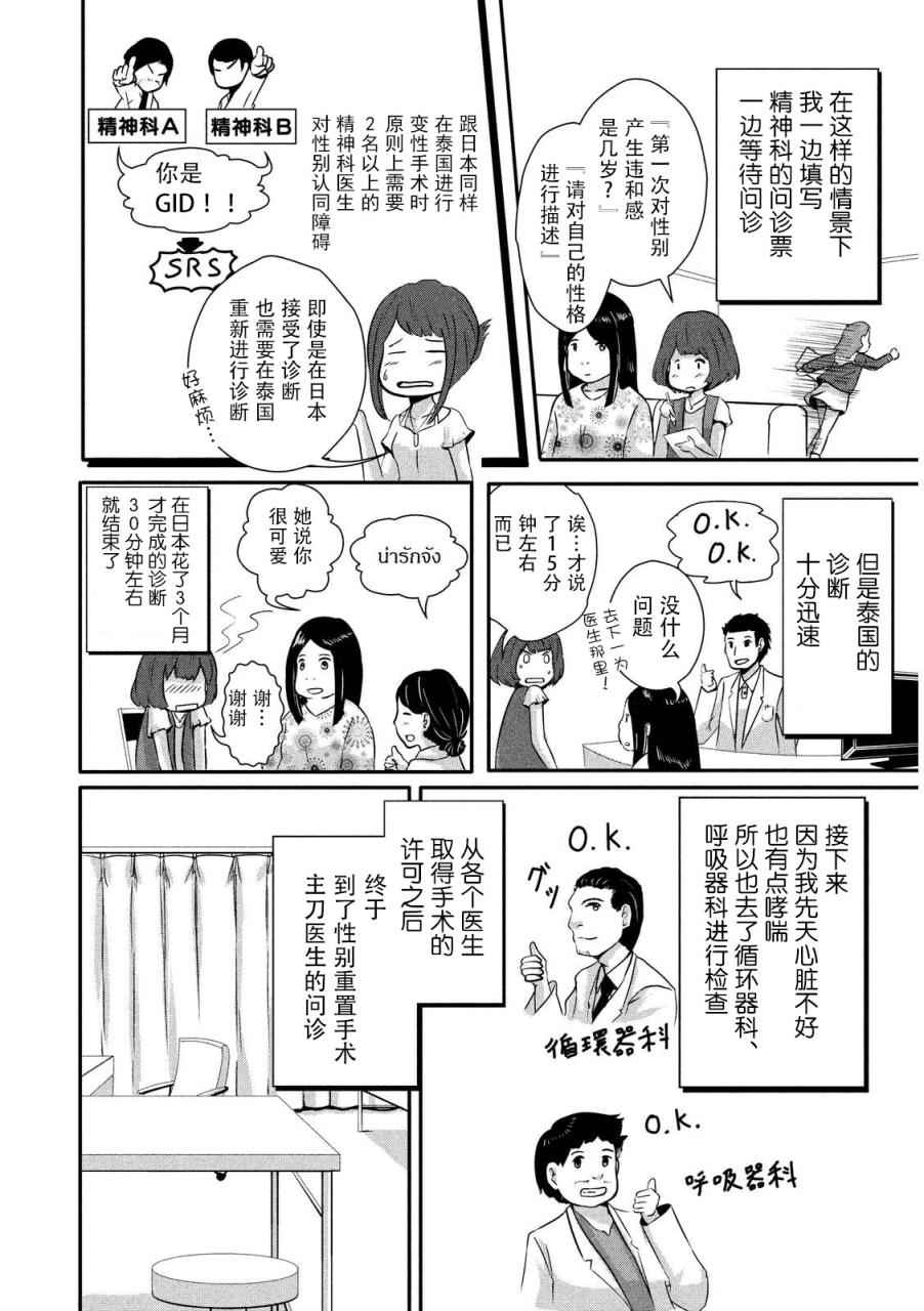 《为了成为女孩子》漫画 001话