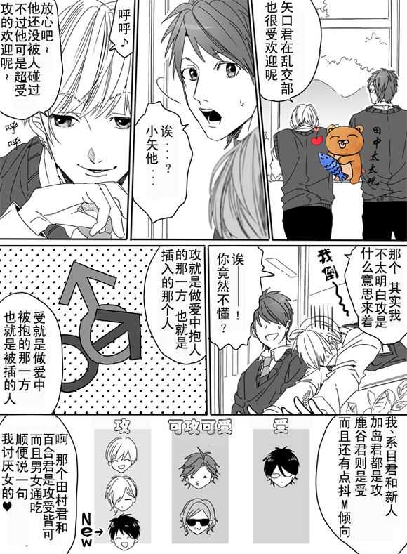 《乱交☆Bitch部》漫画 002话